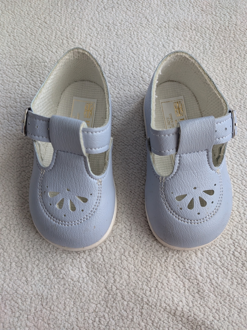 Baypods Soft Mary Jane Light Blue Sz. 3